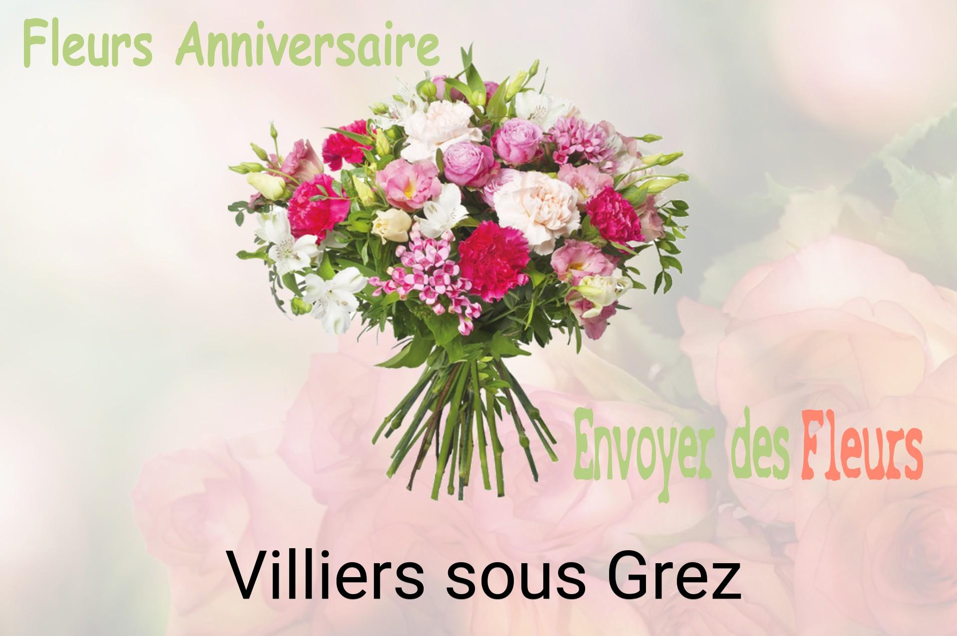 Bouquet de fleurs d’anniversaire livré à Villiers-sous-Grez